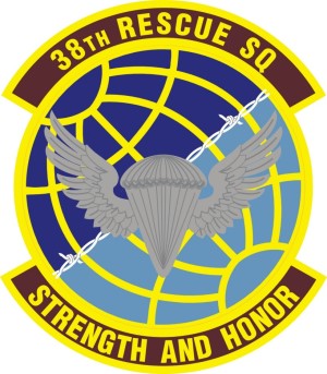 Coat of arms (crest) of the 38th Rescue Squadron, US Air Force