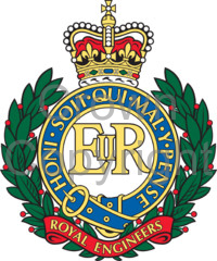 Coat of arms (crest) of the Corps of Royal Engineers, British Army