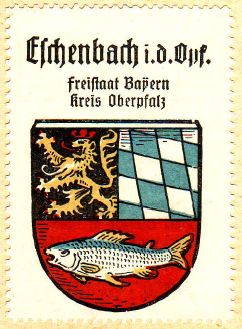 Wappen von Eschenbach in der Oberpfalz