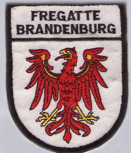 Coat of arms (crest) of the Frigate Brandenburg, German Navy