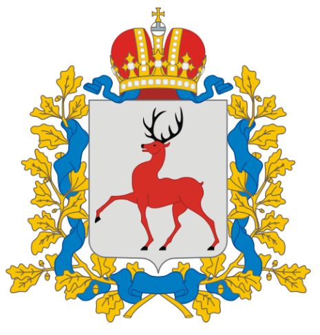 Coat of arms (crest) of Nizhny Novgorod Oblast