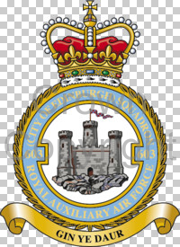 Coat of arms (crest) of the No 603 (City of Edinburgh) Squadron, Royal Auxiliary Air Force