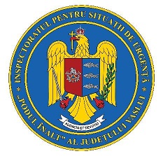 Coat of arms (crest) of Emergency Situations Inspectorate Podul Ínalt of the County of Vaslui