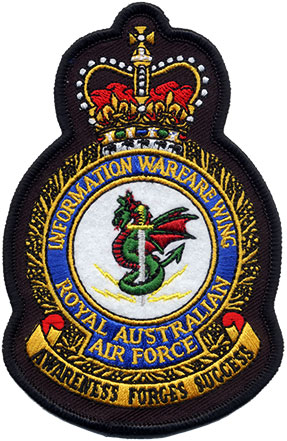 Coat of arms (crest) of the Information Warfare Wing, Royal Australian Air Force