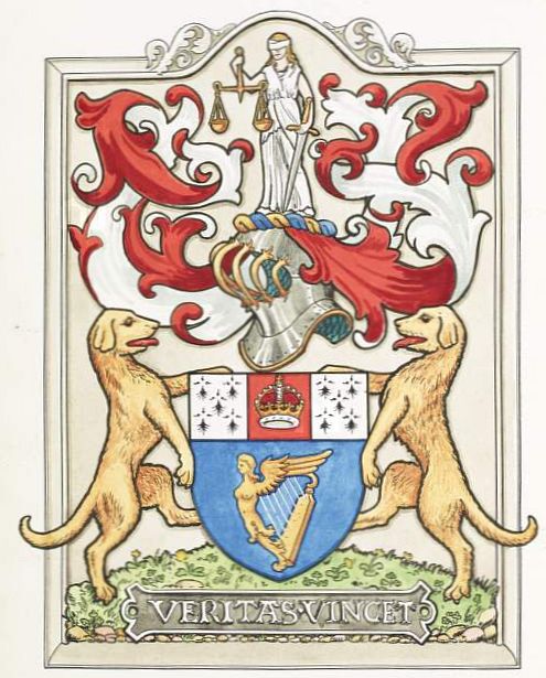 Coat of arms (crest) of Law Society of Ireland