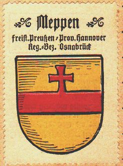 Wappen von Meppen/Coat of arms (crest) of Meppen