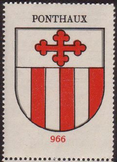 Wappen von/Blason de Ponthaux