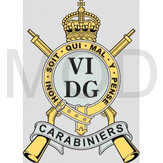 Coat of arms (crest) of the The Carabiniers (6th Dragoon Guards), British Army