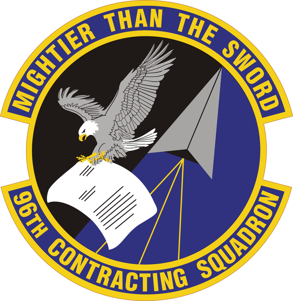 File:96th Contracting Squadron, US Air Force.png