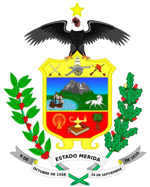 Escudo de Mérida State/Arms (crest) of Mérida State