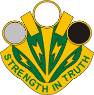 Arms of 16th Psychological Operations Battalion, US Army