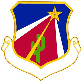 Coat of arms (crest) of the 924th Fighter Group, US Air Force