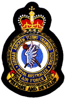 Coat of arms (crest) of the Airman Aircrew Flying Training School, Royal Australian Air Force