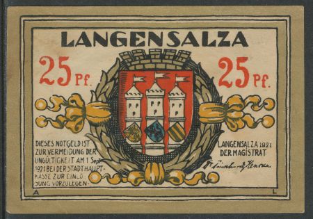 Wappen von Bad Langensalza