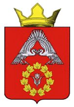 Arms (crest) of Krasnooktyabrskoye rural settlement (Sredneakhtubinsky Rayon)