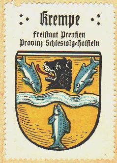 Wappen von Krempe/Coat of arms (crest) of Krempe