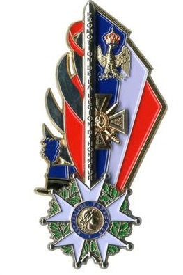 Coat of arms (crest) of the Promotion Legion d'Honneur, Officers School of the National Gendarmerie, France