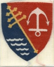 Arms (crest) of the Sct. Clemens Division (1. Århus), YMCA Scouts Denmark