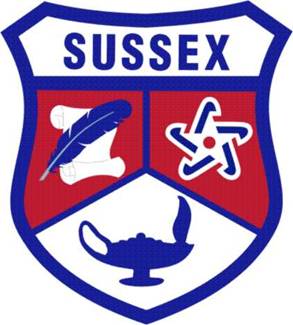 Coat of arms (crest) of Sussex Central High School (Virginia) Junior Reserve Officer Training Corps, US Army