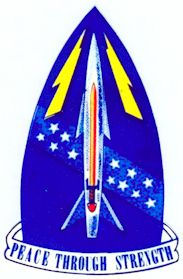 Coat of arms (crest) of the 579th Strategic Missile Squadron, US Air Force