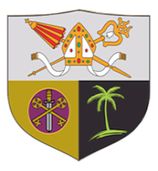 Logo of the Basilica of St. Peter and St. Paul, ​Paramaribo