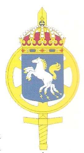 Coat of arms (crest) of the Defence Forces Maintenance Center, Sweden