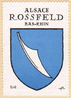 Blason de Rossfeld (Bas-Rhin)