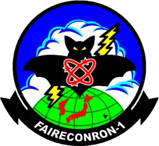 Coat of arms (crest) of the Feet Air Reconnaissance Squadron 1 (VQ-1) World Watchers, US Navy