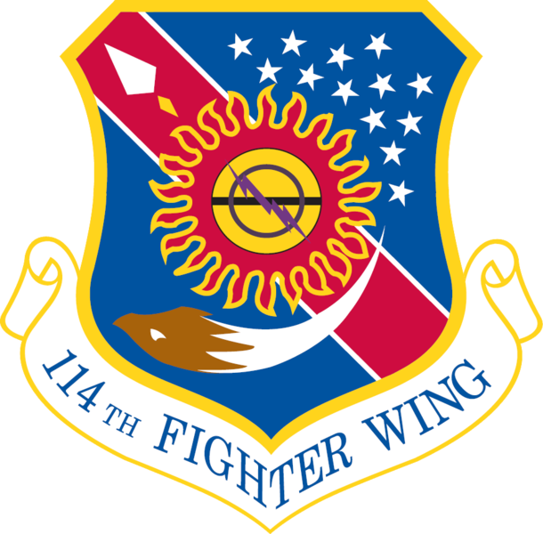 File:114th Fighter Wing, South Dakota Air National Guard.png