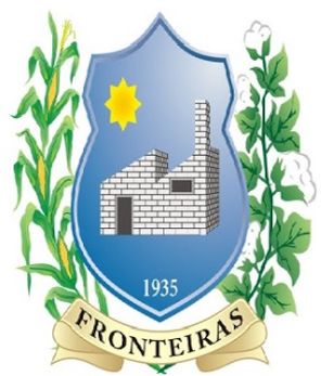 Brasão de Fronteiras (Piauí)/Arms (crest) of Fronteiras (Piauí)