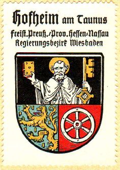 Wappen von Hofheim am Taunus/Coat of arms (crest) of Hofheim am Taunus
