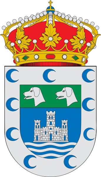 Escudo de Los Barrios de Luna/Arms (crest) of Los Barrios de Luna