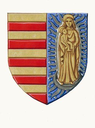 Wapen van Zutendaal/Coat of arms (crest) of Zutendaal