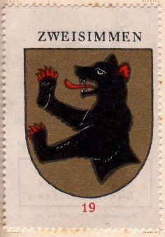 Wappen von/Blason de Zweisimmen