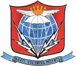 Coat of arms (crest) of the 436th Troop Carrier Group, US Air Force