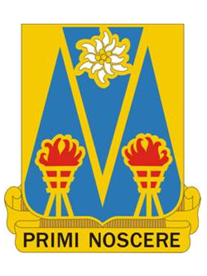 Coat of arms (crest) of 303rd Military Intelligence Battalion, US Army