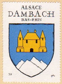 Blason de Dambach-la-Ville