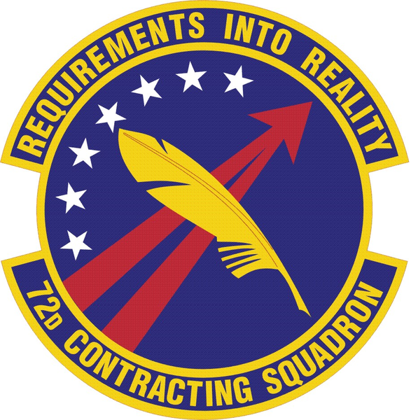 File:72nd Contracting Squadron, US Air Force.png