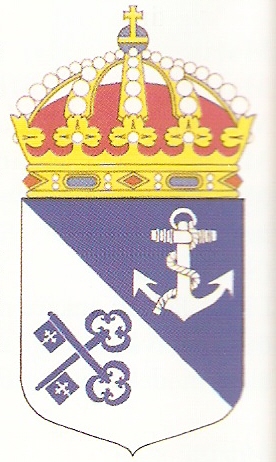 Coat of arms (crest) of the Luleå Naval Patrol Area, Swedish Navy