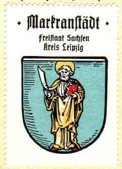 Wappen von Markranstädt/Coat of arms (crest) of Markranstädt