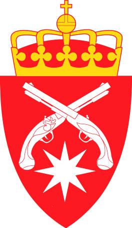 Coat of arms (crest) of the Military Police Department, Norway