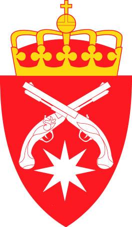 Coat of arms (crest) of Military Police Department, Norway