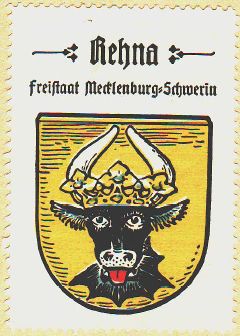 Wappen von Rehna/Coat of arms (crest) of Rehna