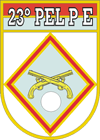 Coat of arms (crest) of the 23rd Army Police Platoon, Brazilian Army