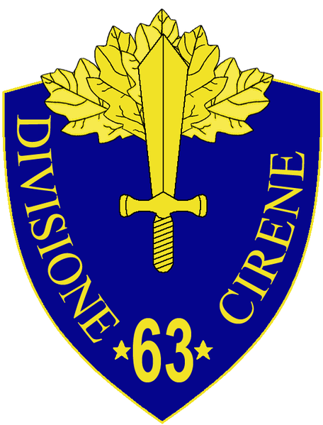 File:63rd Infantry Division Cirene, Italian Army.png