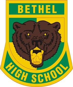 Coat of arms (crest) of Bethel High School Junior Reserve Officer Training Corps, US Army