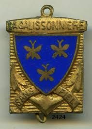 Coat of arms (crest) of the Cruiser La Galissonniere, French Navy