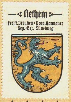 Wappen von Rethem (Aller)/Coat of arms (crest) of Rethem (Aller)