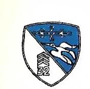 Coat of arms (crest) of the 32nd Infantry Division Reconnaissance Group. French Army