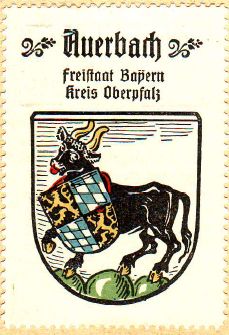 Wappen von Auerbach in der Oberpfalz